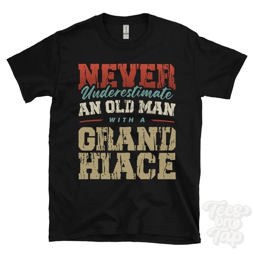 Never underestimate old man - an,