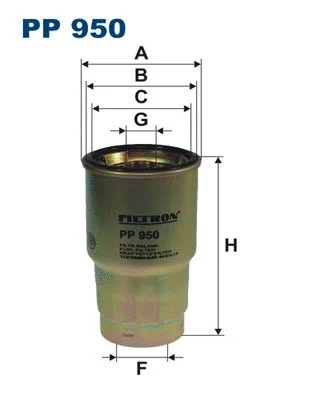 Fuel filter fits toyota hiace - filter,